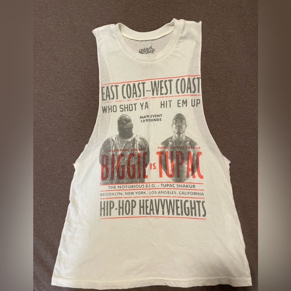 Tupac Vs. Biggie Muscle Tank